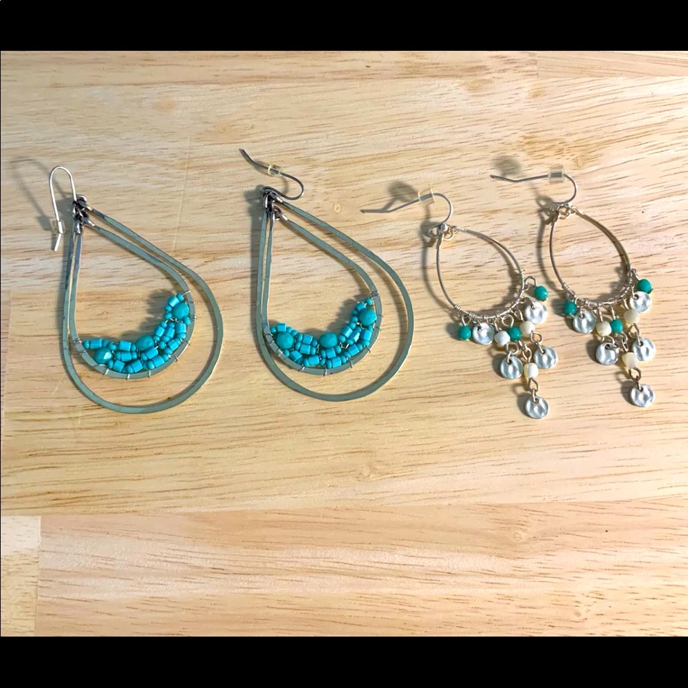 Silver & turquoise earrings